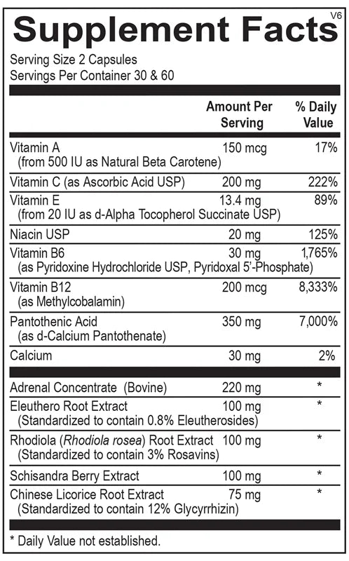 Adren-All - Orthomolecular - 60 capsules
