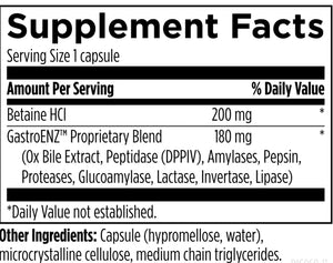 Digestzymes™ Enzymatic Digestive Support - 60 Capsules