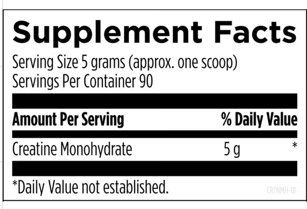 Creatine Monohydrate Powder - 450g