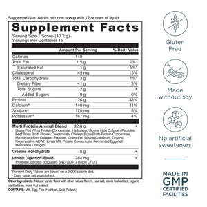 Multi Protein + Creatine Animal Bases 21oz