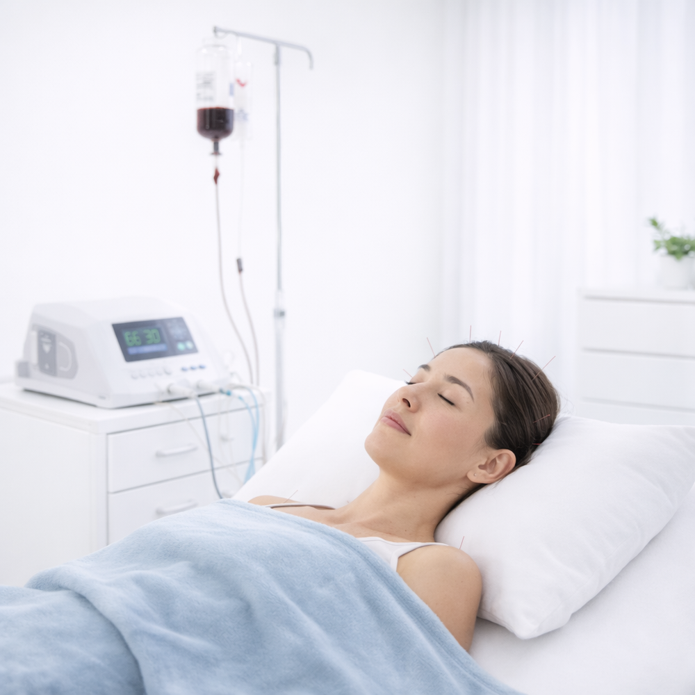 Ozone Therapy & Acupuncture Session