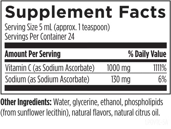 Liposomal Vitamin C 4fl oz